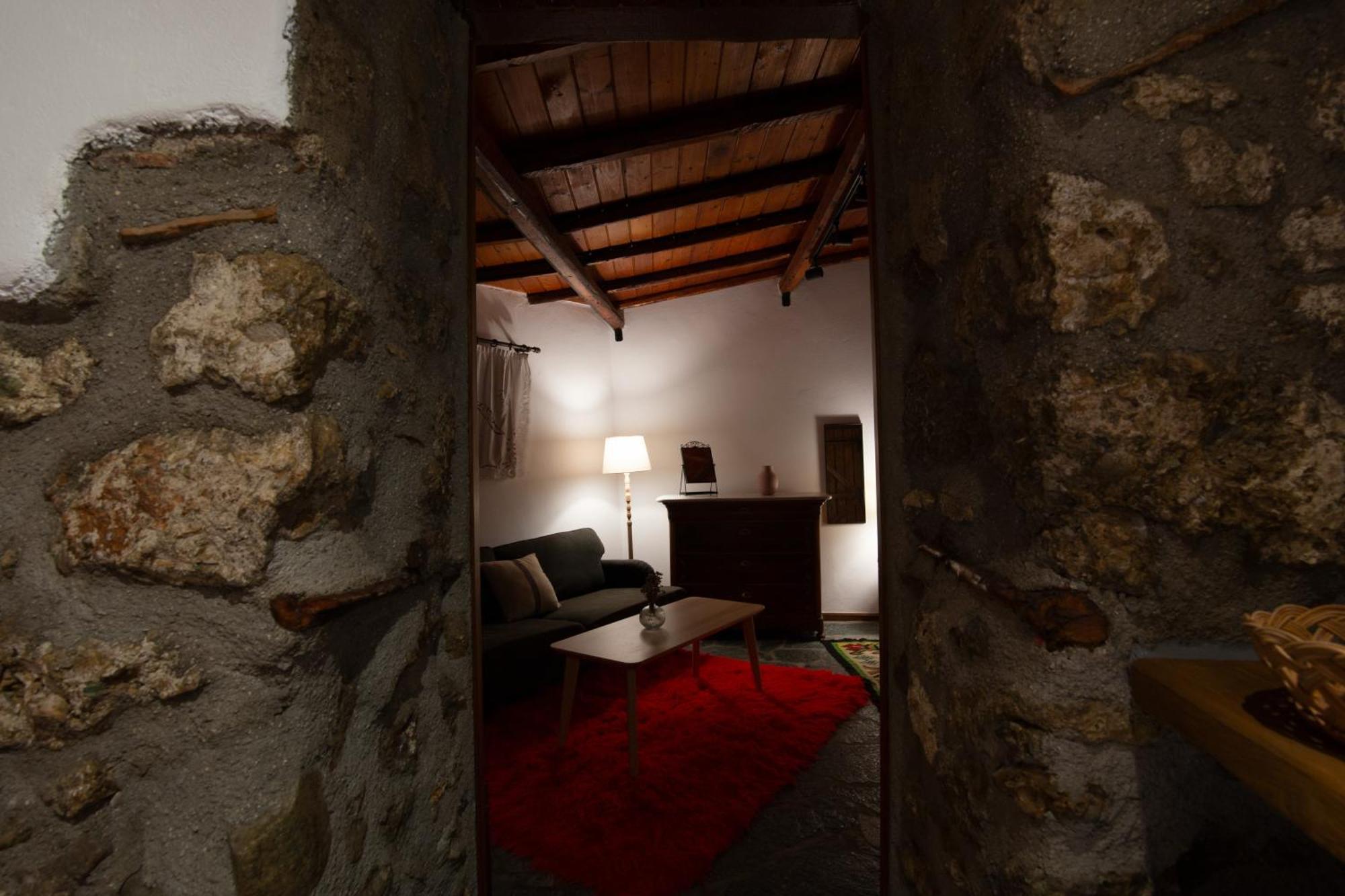 Apartmán Fteri Stone House In Platanos, Akrata Exteriér fotografie